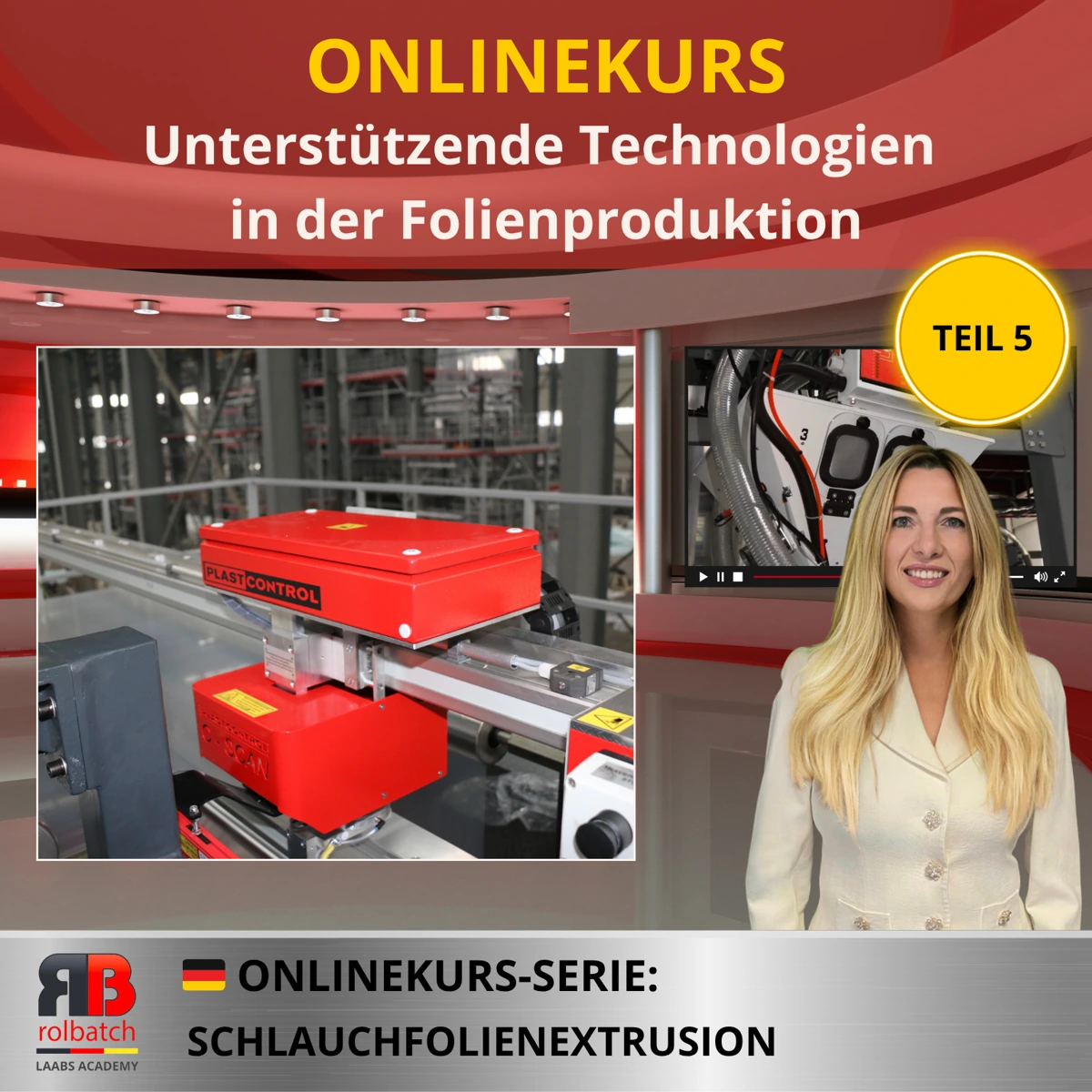 Kurscover: Unterstützende Technologien für die Folienproduktion, Teil 5