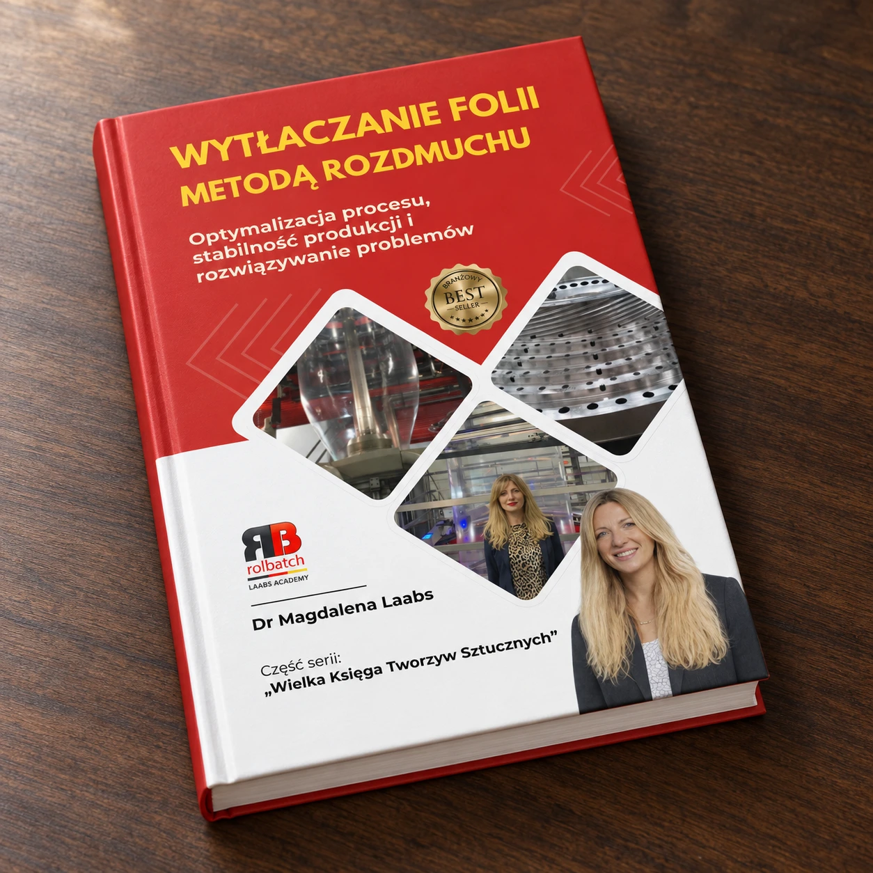 Okładka książki Wytłaczanie folii metodą rozdmuchu, język polski
